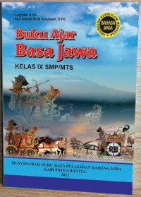 Image of Buku Ajar Basa Jawa kelas IX SMP/MTs