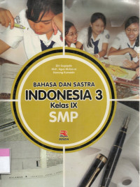 Image of Bahasa Dan Sastra Indonesia 3 kelas IX SMP