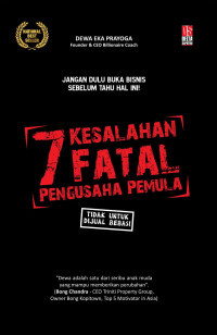 Image of 7 kesalahan fatal pengusaha pemula