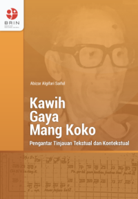 Image of Kawih Gaya Mang Koko: Pengantar Tinjauan Tekstual dan Kontekstual