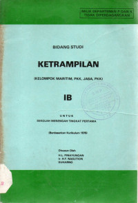 Image of Ketrampilan 1B (maritim, PKK, Jasa)