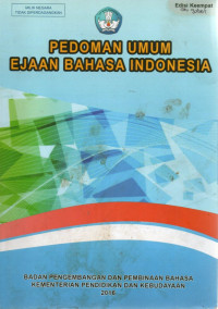 Image of Pedoman Umum Ejaan Bahasa Indonesia